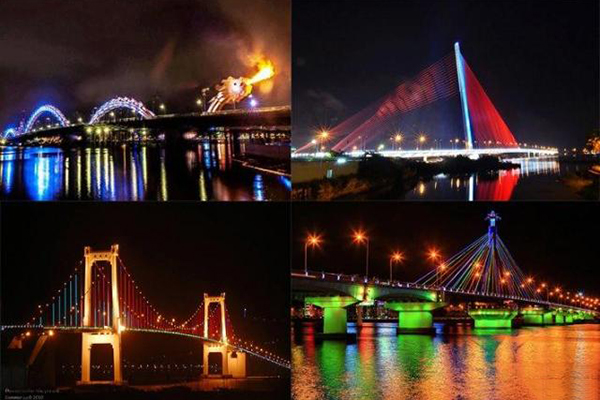Những cây cầu nổi tiếng tại Đà Nẵng