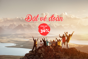 Đặt vé đoàn Vietjet Air, Bamboo, Vietnam Airlines