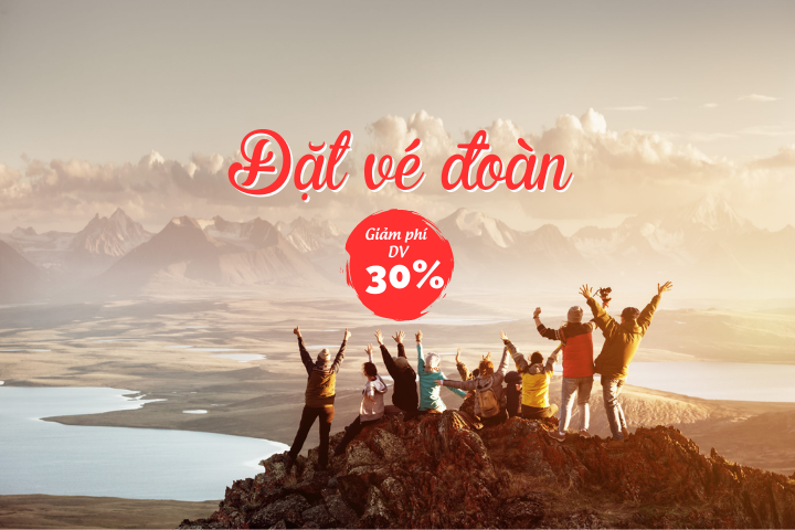 Đặt vé đoàn Vietjet, Vietnam Airlines, Bamboo Airways