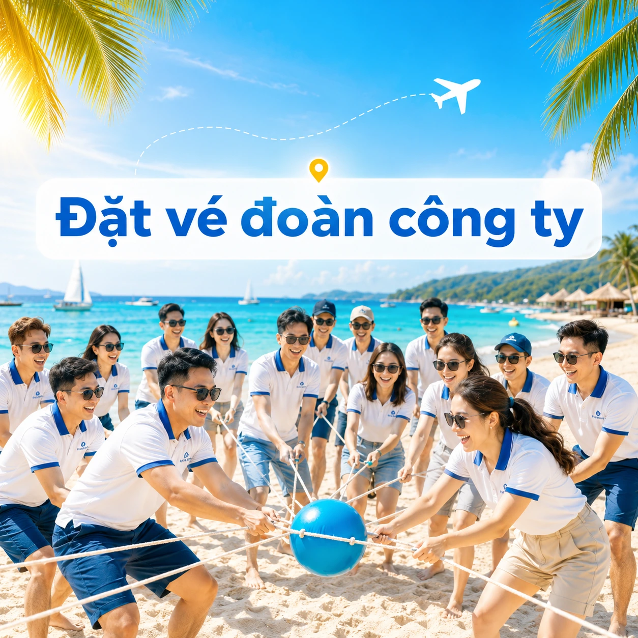 Đặt vé đoàn công ty trong nước và quốc tế